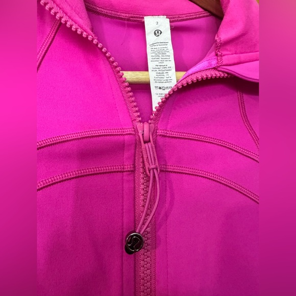 Lululemon Athletica Fuchsia Jacket - Picture 1 of 11